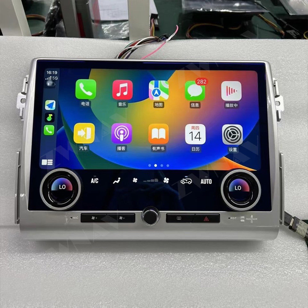 Toyota Cruiser 2007-2021 Wireless Carplay & Android Auto  Screen 13.3 Inch Silvery