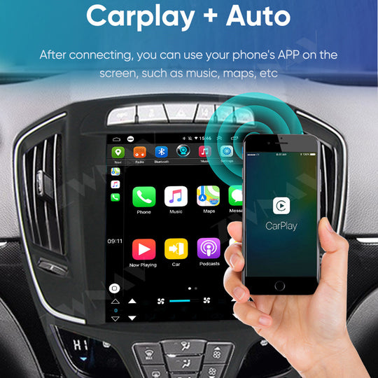 Buick Lacrosse 2011-2019 Wireless Carplay & Android Auto Tesla-style Screen