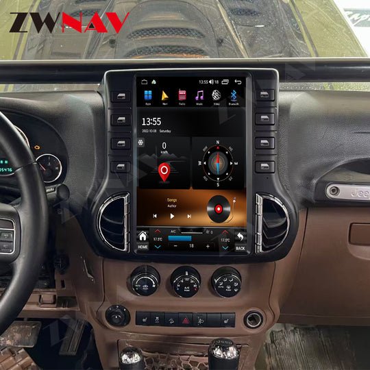 12.1 Inch Extra large screen  Android Car Radio FOR Jeep Wrangler 2011-2014 Video Player Stereo Auto GPS Navi DSP Carplay