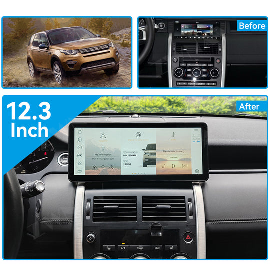 Land Rover Discovery Sport  2011-2015 Wireless Carplay & Android Auto Screen 12.3 Inch