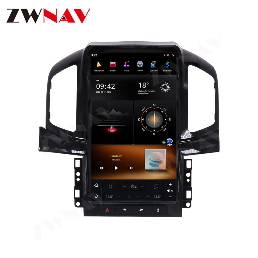 Chevrolet Captiva 2008-2019 Wireless Carplay & Android Auto Tesla-style Screen 13.6 Inch