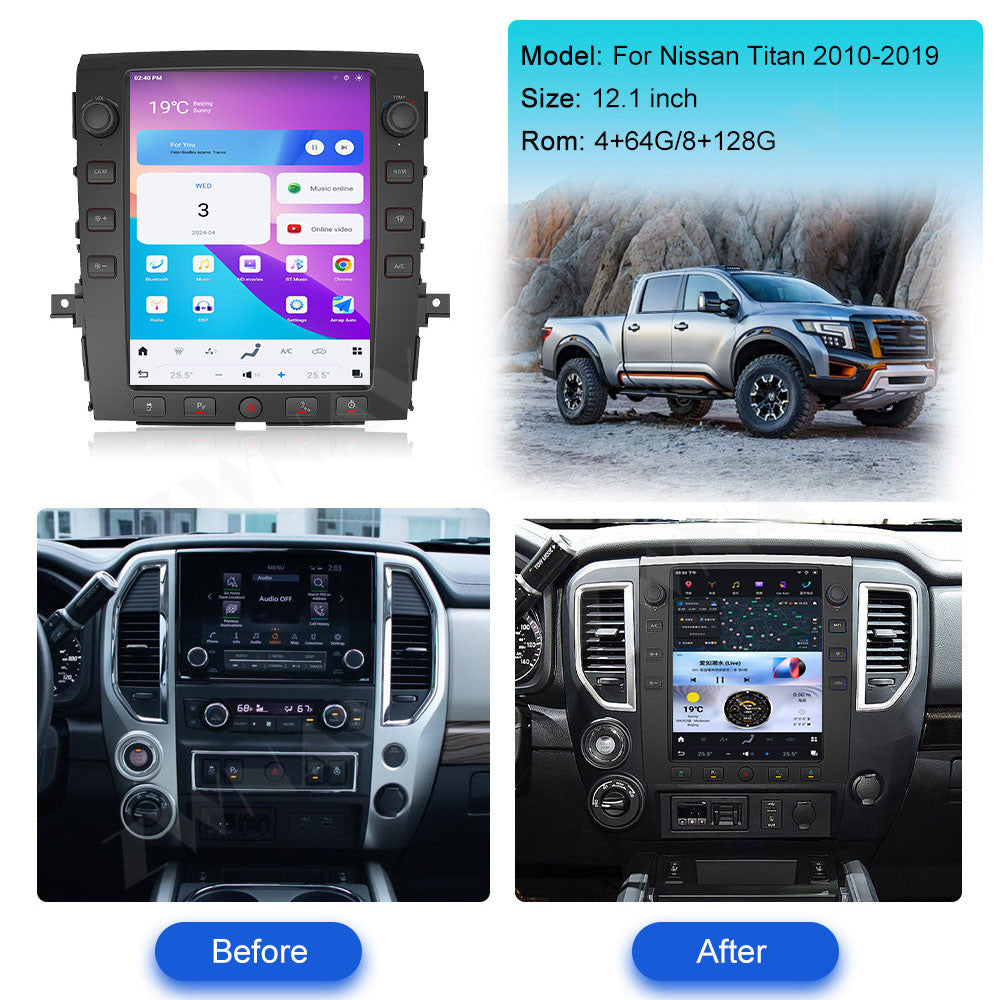 Nissan Tian 2010-2019 | Wireless Carplay & Android Auto Tesla-style Screen 12.1 Inch