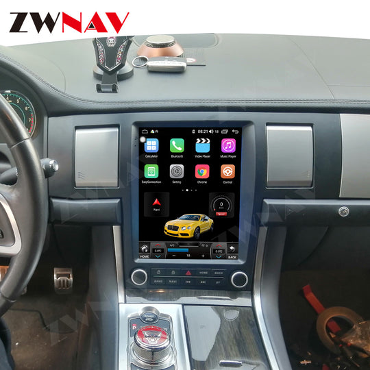 Jaguar XF 2016-2020 Wireless Carplay & Android Auto  Tesla-style Screen