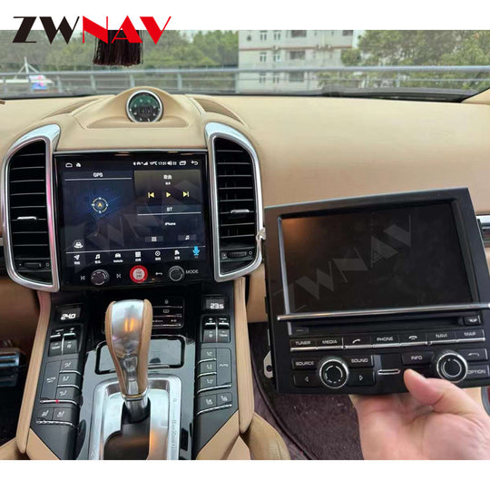 Porsche Cayenne  2010-2016 Wireless Carplay & Android Auto  Tesla-style Screen 9 Inch