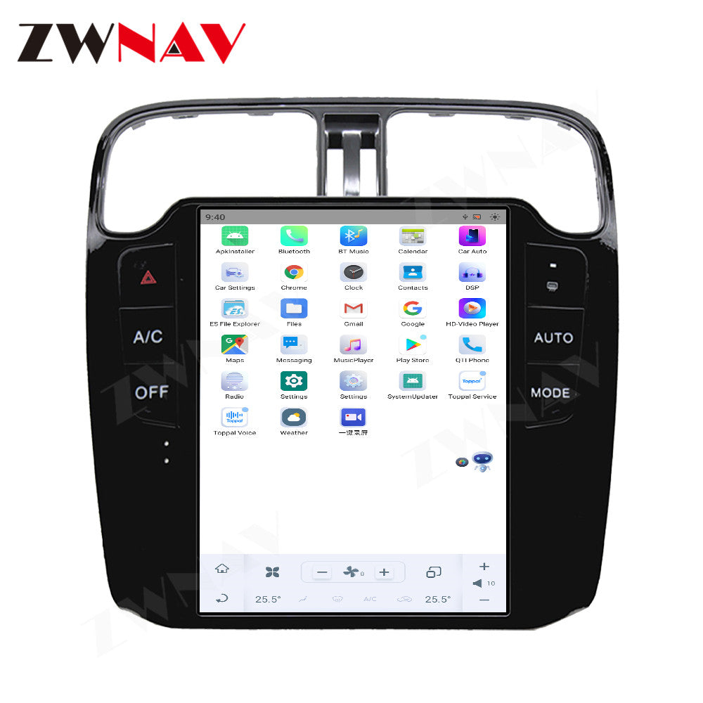 Volkswagen Polo  2011-2018 Wireless Carplay & Android Auto Tesla-style Screen 10.4 Inch