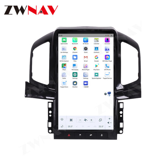 Chevrolet Captiva 2008-2019 Wireless Carplay & Android Auto Tesla-style Screen 13.6 Inch