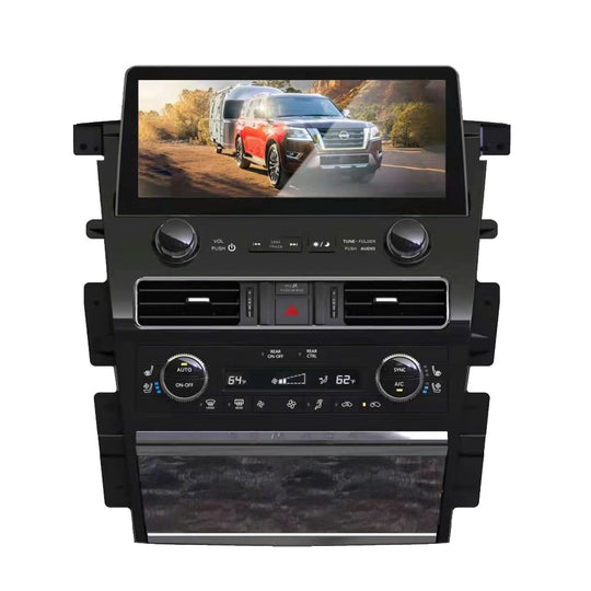 12.3 Inch Tesla Screen For Nissan Armada Y62 Android 13.0 Car  Radio Player GPS Navi Auto  Stereo Multimedia Video DSP Carplay 4G SIM