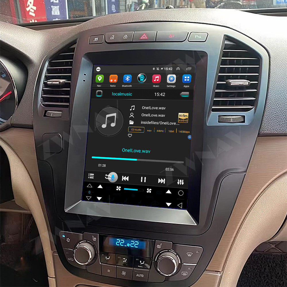 Buick Grand Prix 2006-2017 Wireless Carplay & Android Auto Tesla-style Screen