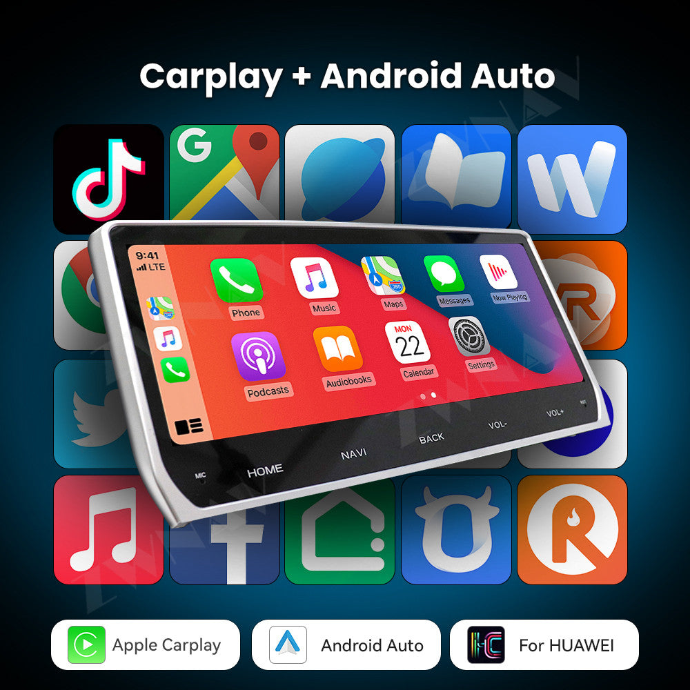 Toyota Highlander 2001-2009 Wireless Carplay & Android Auto  Screen 9.7 Inch