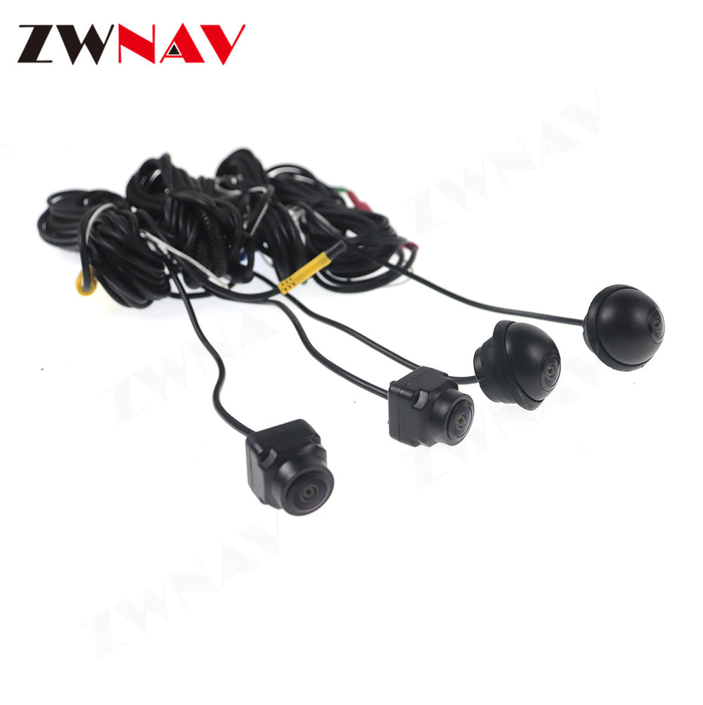DVR HD 360 Surround View System Driving With Bird View Panorama System 4 Car Camera 3D 1080P DVR G-Sensor Car Auto stereo