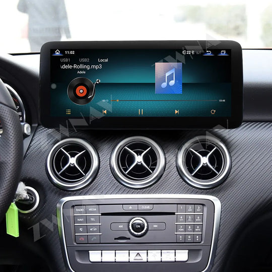 ZWNAV 12.3 Inch Car Multimedia Player For Mercedes-Benz GLA A-Class CLA 2009-2015 Radio Audio GPS System Android Radio Car