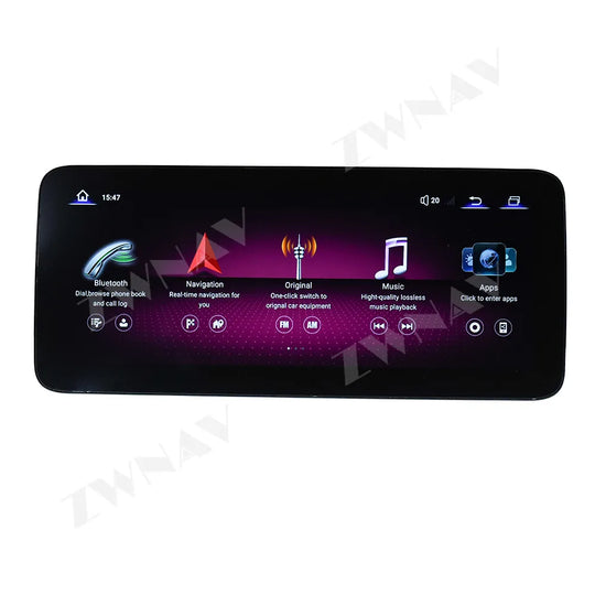 ZWNAV 12.3 Inch Dvd Player Multimedia Touch Screen GPS Navigation For Mercedes-Benz CLS 2009-2015 Android Radio Car