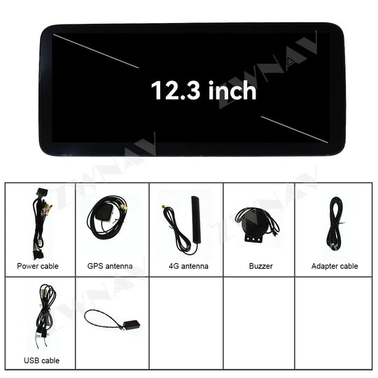 ZWNAV Android Car Radio 13 For Mercedes-Benz E Class 2009-2015 AUTO GPS Navigation CarPlay Multimedia Player Touch Screen
