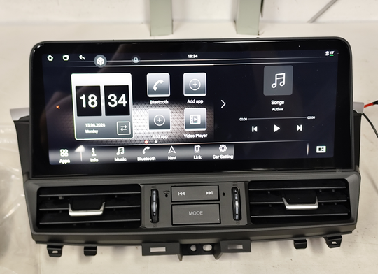 12.3inch Screen Android 15.0 For Infiniti JX35 QX60 2012 - 2019 Car Radio Multimedia Video Recorder Player HeadUnit Navi GPS