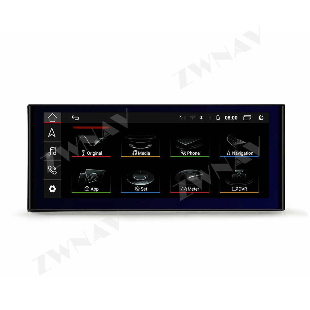 12.3" Screen For Audi A8 2004-2017 Wireless Apple Carplay & Android Auto Car Stereo Upgrade