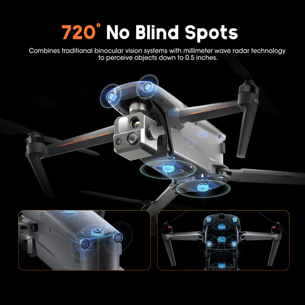 2024 Autel Evo Max 4t With RTK Module 8k Fly more Drone With Smart RC V3 US