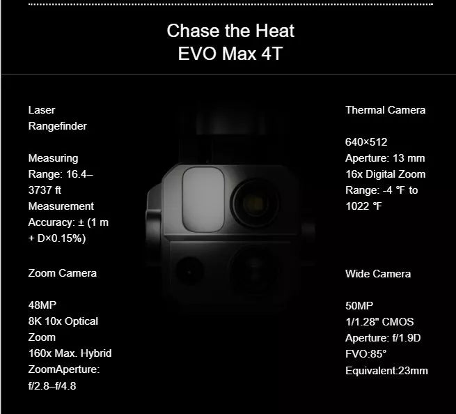 2024 Autel Robotics Evo Max 4t /4n 8k Drone Laser Range Finder Fly More Bundle
