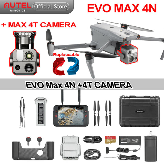 2024 Autel Evo Max 4t / Max 4n Payload 8k Drone Laser Range Finder Fly More Us