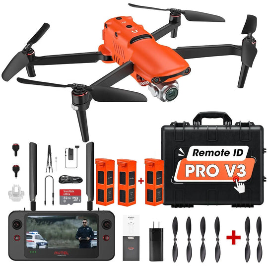 2024 Autel Robotics EVO 2 Pro V3 Rugged Bundle 6k Camera Drone Hard Case Combo